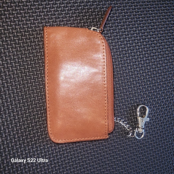 Coins and key bag (leather) - Picture 2 of 3